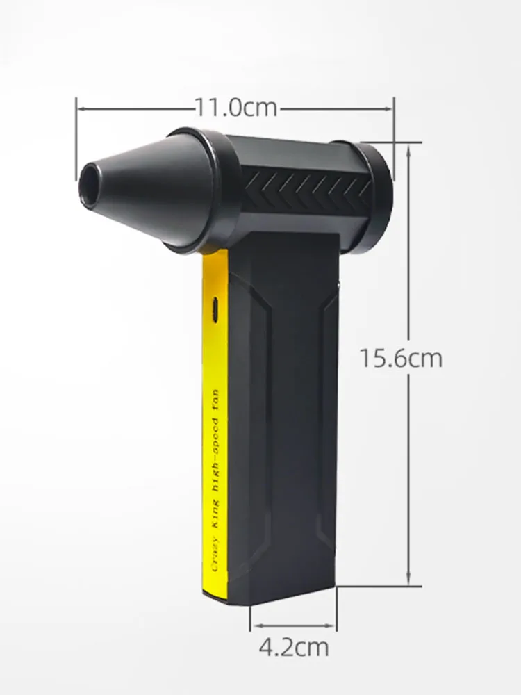 10000mah Mini Air Blower 160000RPM Turbo Jet Fan Wind Speed Multifunctional Electric Blower Blowing Dust Dryer 6