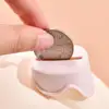 Children Piggy Bank Key Unlock Lovely Mushroom House Saving Pot Ornament Plastic Cartoon Money Saving Storage Box Birthday Gift 5