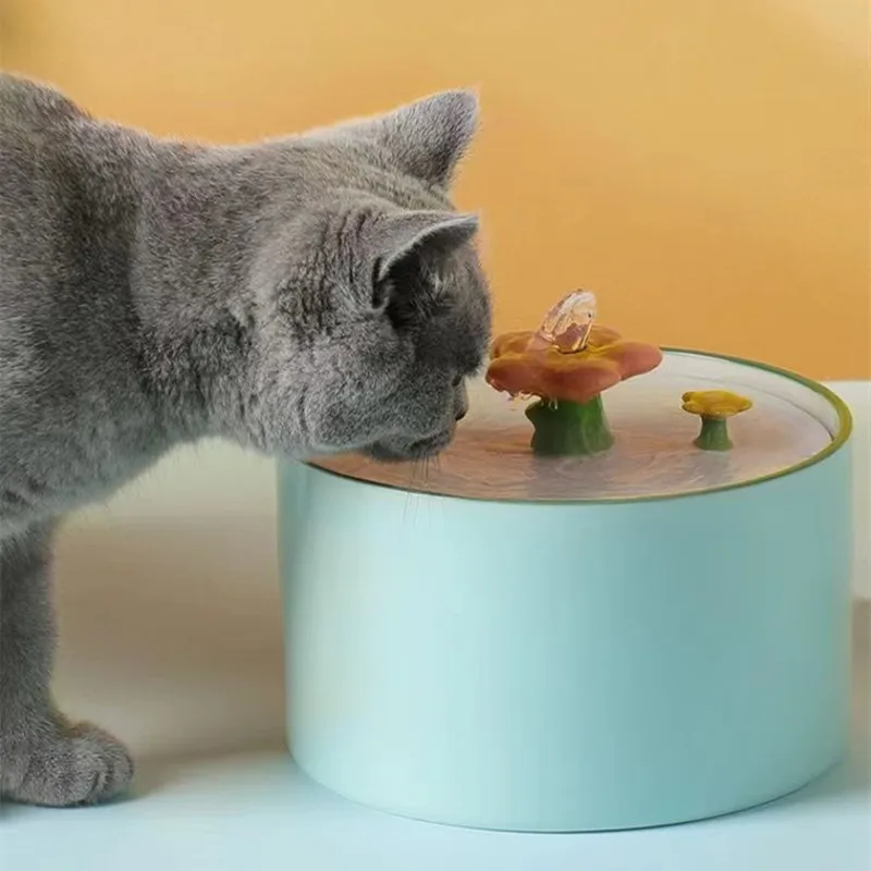 

1.5L Electric Ceramic Cat Drinking Bowl Cat Water Fountain Drinker For Cats Dogs Drinking Bowl Cat Water Dispenser Pet Bowls USB