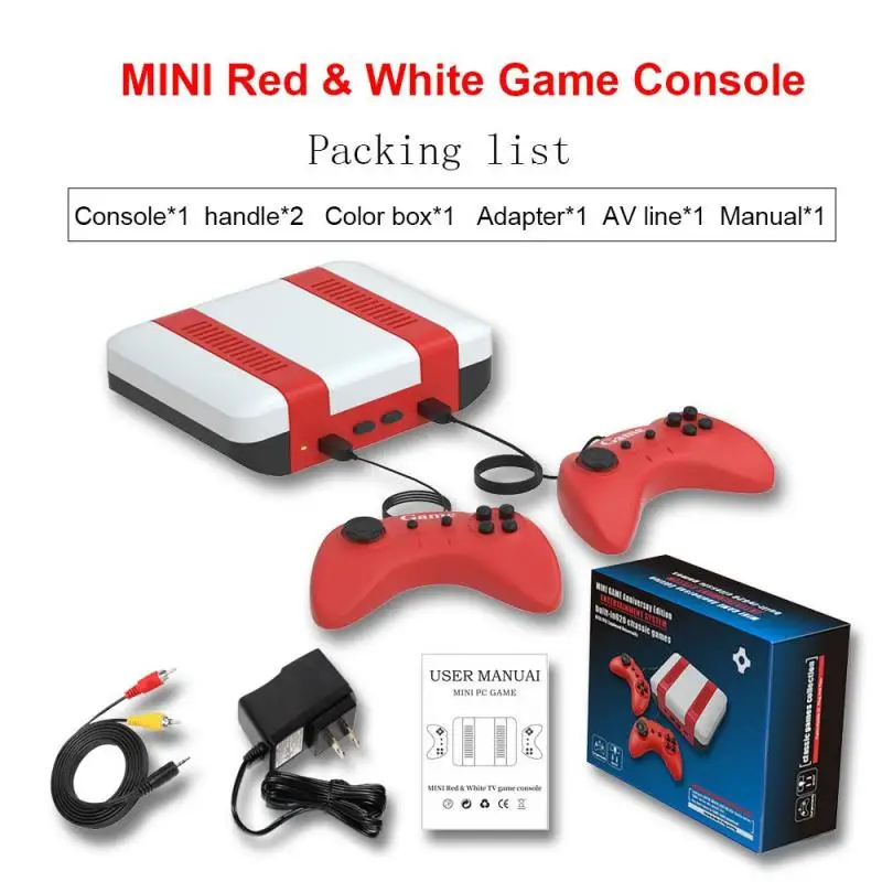 GS5 Game Console 200 Classic Game Retro 8 Bit USB Wired Handheld Game  Player Dois jogadores Jogos AV Saída Criança Presentes UE EUA Reino Unido -  AliExpress