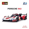 New Bburago 1:43 BMW M Hybird V8 Lamborghini Sc63 24H Le-Mans Rally Alloy Racing Die Cast Car Static Model Car Collection Gift 3