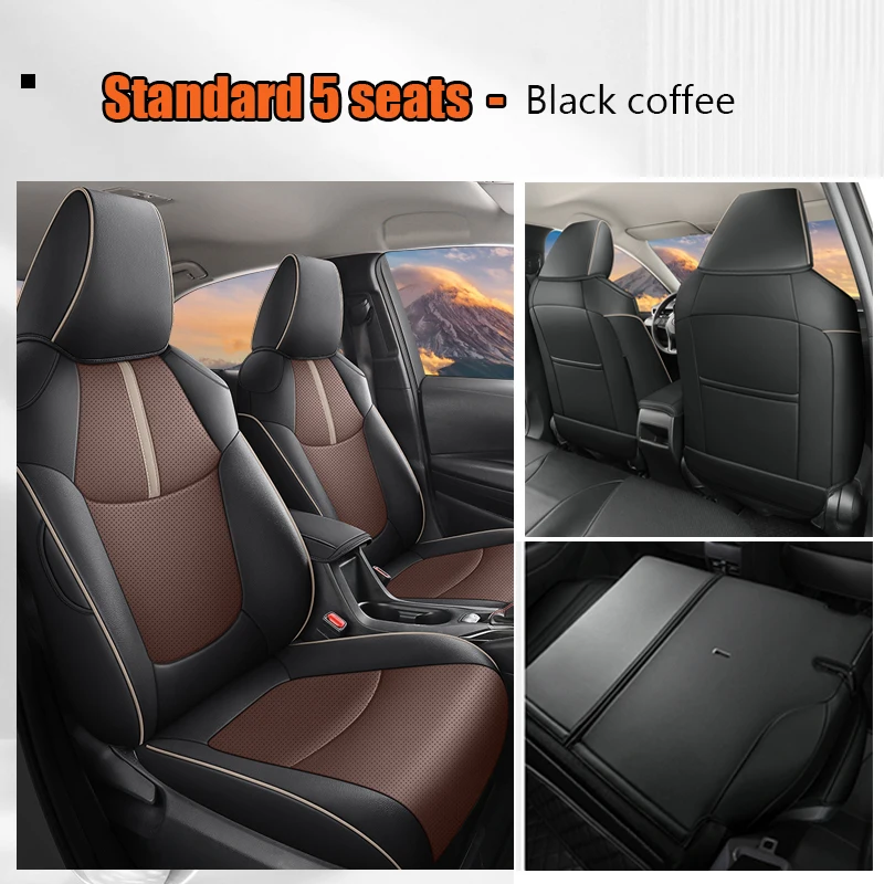thumbnail image 1 of Funda de asiento de coche de cobertura total, ajuste personalizado para Toyota Corolla Cross SUV 2021-2024, protector de cojín de asiento, accesorios interiores de automóvil, 1 of 5