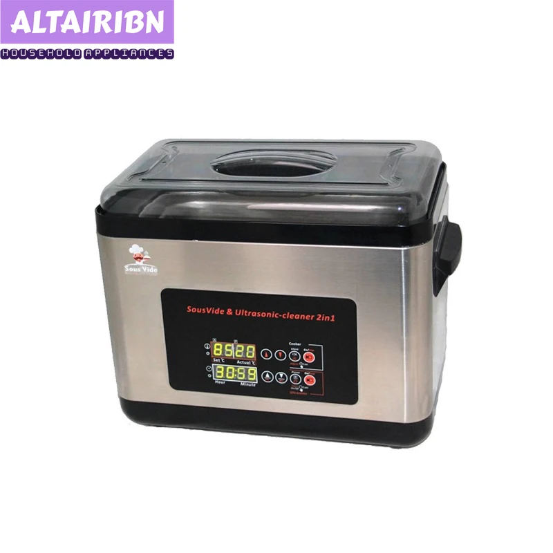2In1ProfessionalGradeSousVideMachineWithUltrasonicCleaner