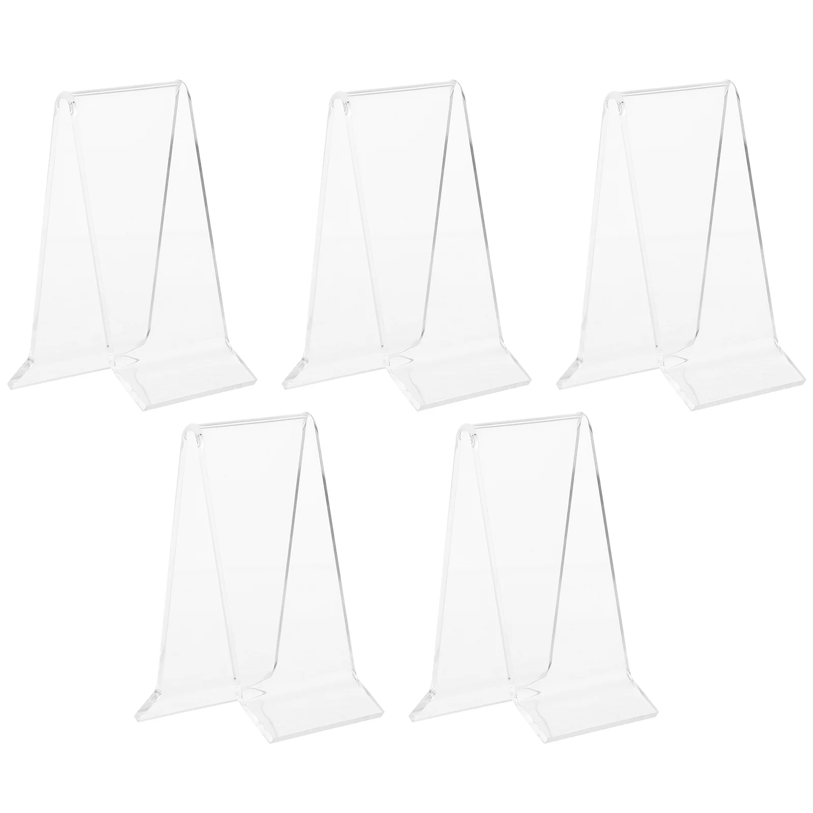 

5pcs Clear Shoe Display Stands Retail Shop Shoe Stands Flat Shoe Sneaker Racks