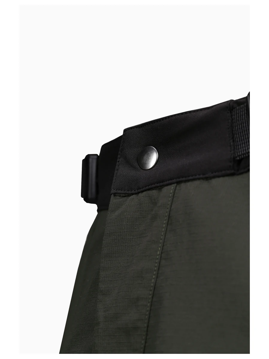 Reindee Lusion 21aw double shape zipper waterproof pants side molle waist adjustment stitching materials techwear gorpcore