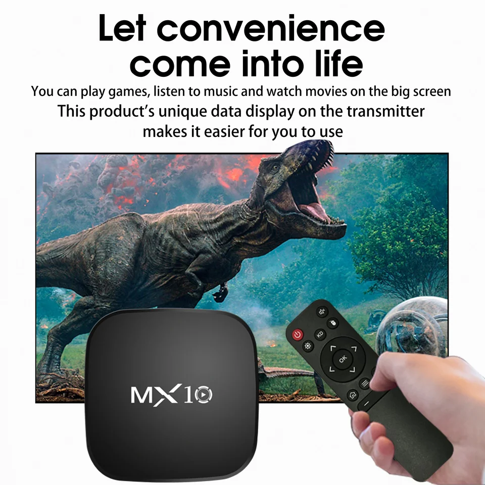 4K Android TV ボックス 4K 10箱セット Android TV Box 10.0 Boitier TV 2GB RAM 16GB ROM Mini Smart TV Box