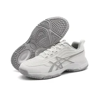 Men Women's Badminton Shoes with Anti-Slip Technology Blue Professional Tennis Sneakers Gym Trainers 1
