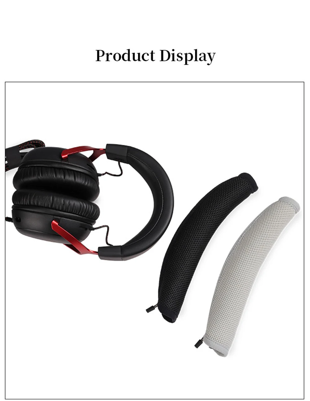 Quality Headphone Head Beam Cover for Kingston HyperX Cloud III 3rd Headphone Protective Case Headset Headbeam Protector Sleeve