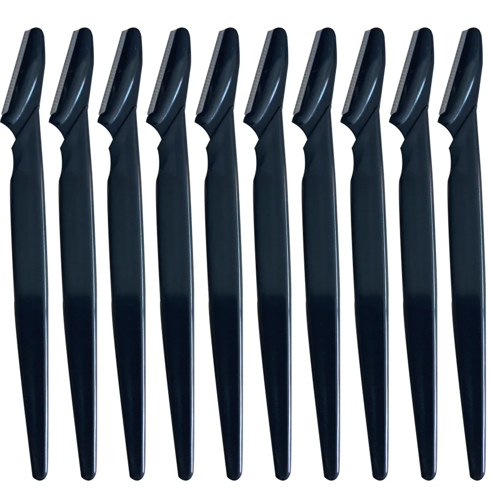 10Pcs Professional Trimmer Safe Blade Shaping Knife Eyebrow Blades Face Hair Removal Scraper Shaver Makeup Tool Beauty Cosmetics Eyebrow Trimmer Set Eyebrow Trimmer Eyebrow Razor Set Hair Shaver Eyebrow Razor Facial Hair Remover Hair Remover Eyebrow Trimmer Blade Face Shaver Eyebrow Scraper