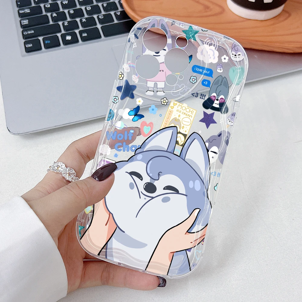 Cartoon K-Kids Strays 3D Wave Soft Phone Case Cover