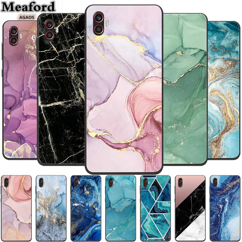 Per Samsung Galaxy Xcover6 Pro Custodia In Marmo Tpu Custodia Morbida In Silicone Per Samsung Galaxy Xcover Pro 2 Coque Xcover 6 Pro Funda