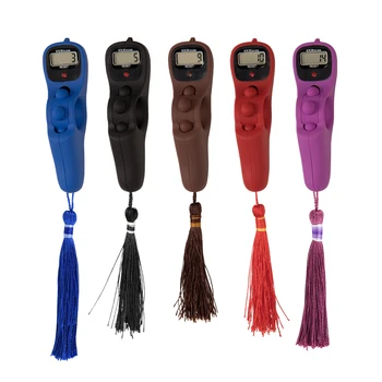 2038P Manual Reset Decompression Relaxation Tool Digital Electronic Rosary Counter Tassel Decompression Relaxation Tool