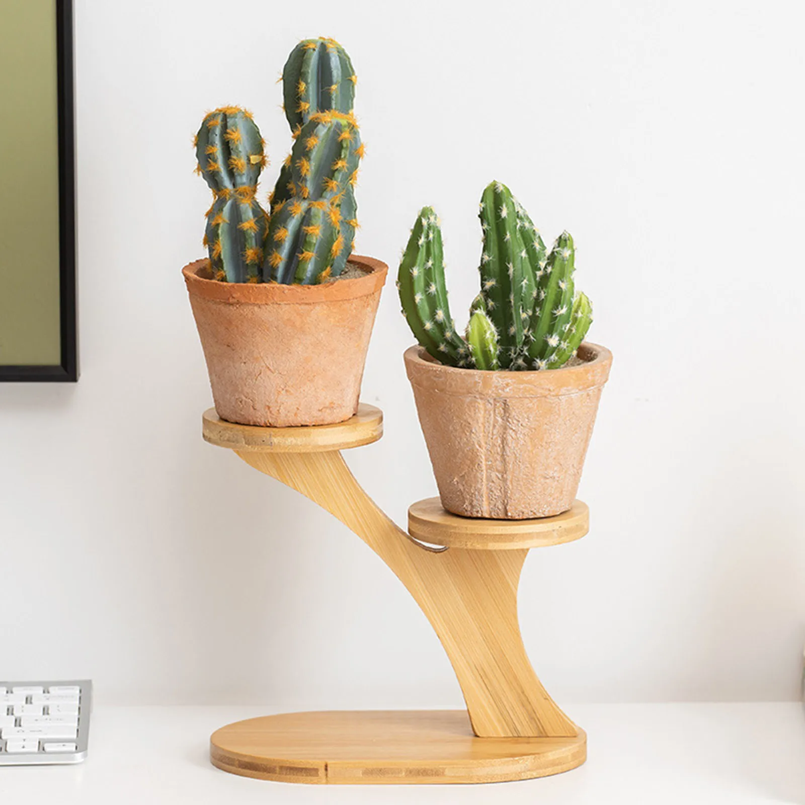 Plant Stand Flower Pot Stand Decoration Rack Space Save Holder Planter For Office Room Lawn Balcony