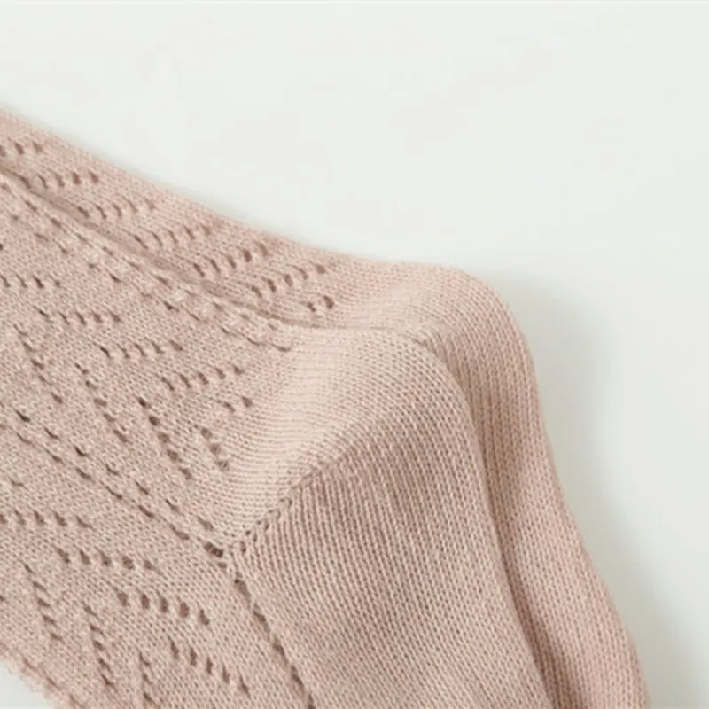knit tights girls pantyhose Summer Baby Girls Tights Hollow Out Mesh Stockings For Kids Fishnet Clothing Toddler Spain Style Thin Bottom Pantyhose