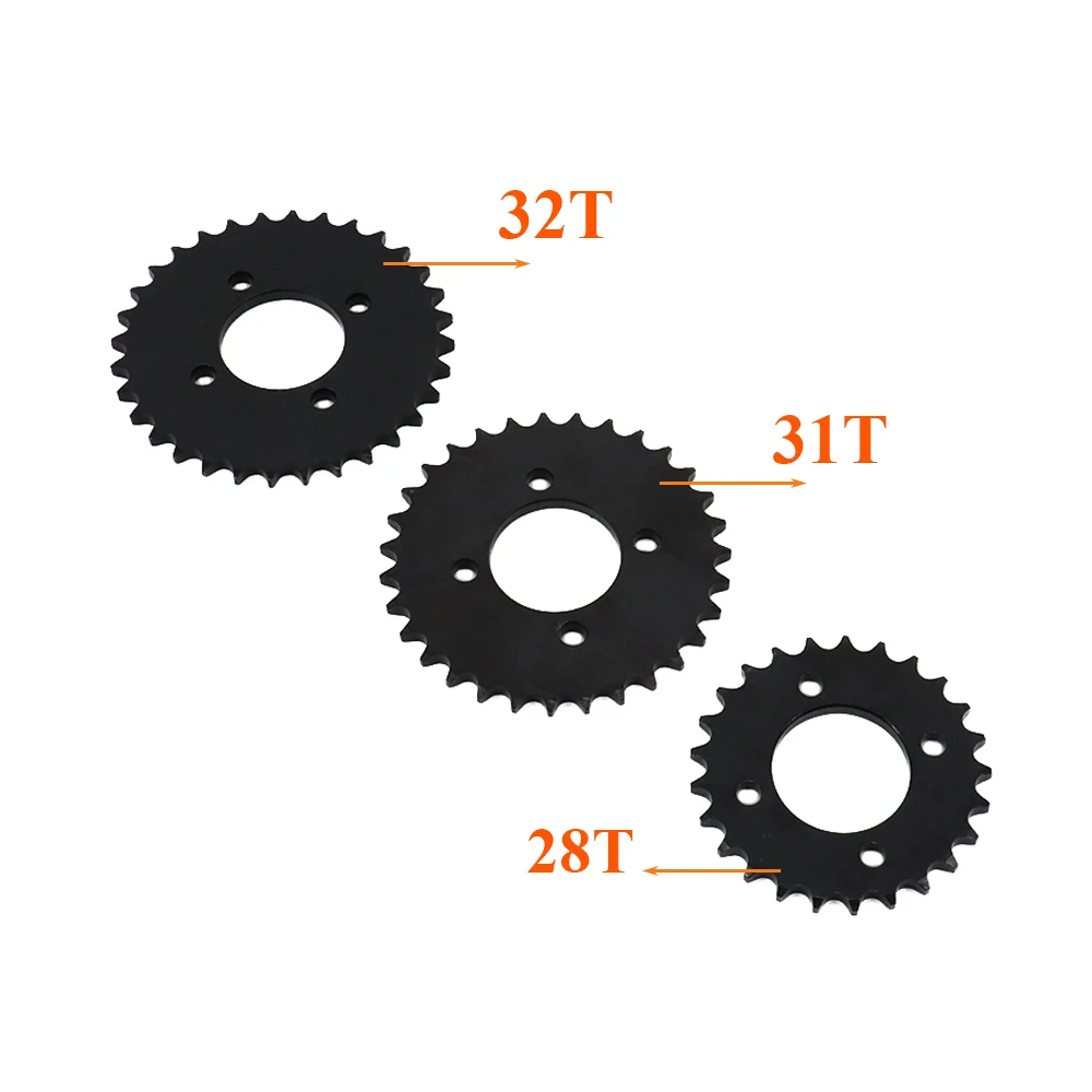 428 25t 31t 48mm Motorcycle Chain Sprocket Rear Sprocket Gear For 428