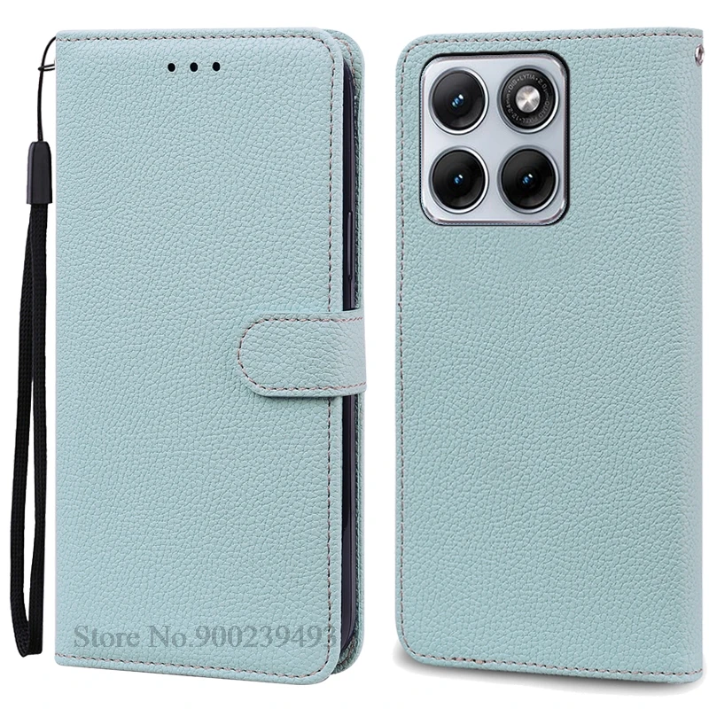 Enhanced Leather Flip Wallet Cover | Magnetic Book-Style Protective Case for Motorola Edge 70 Fusion