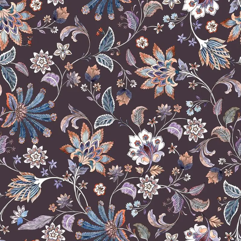 Description Picture 5 of itemCustom Black white Floral Wallpaper Retro Leaf Home Decor TV Background Self adhesive wallpapers Flower Sticker home decoration