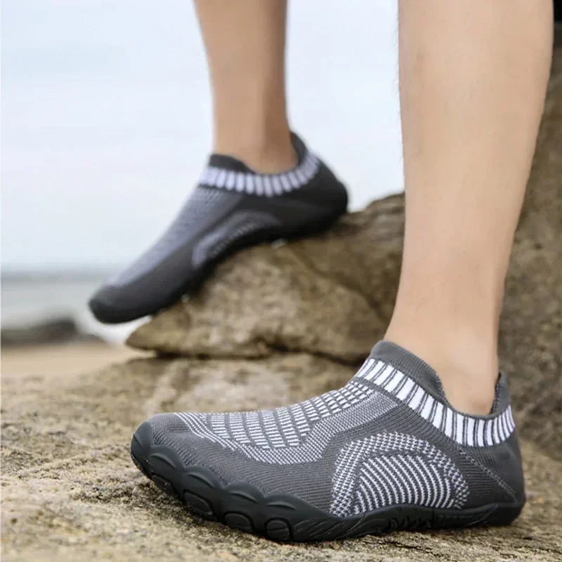 Men Water Shoes Swim Beach Pool Wading Barefoot Aqua Shoes Sneaker Athletic Sports Women Breathable Quick-drying Swimming