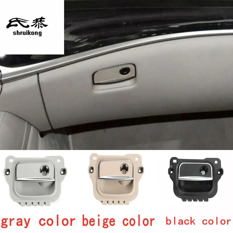 

1PC ABS+PC Passenger side Glove box handle Decoration Cover For Mercedes Benz 2006-2013 W221 S300 S350 S400 S450 S500
