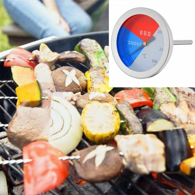 Bimetal Oven Thermometer Grill Smoker Pit Temperature Gauge Cooking Gadget  for Gas Oven Temperature Digital Probe Tool - AliExpress