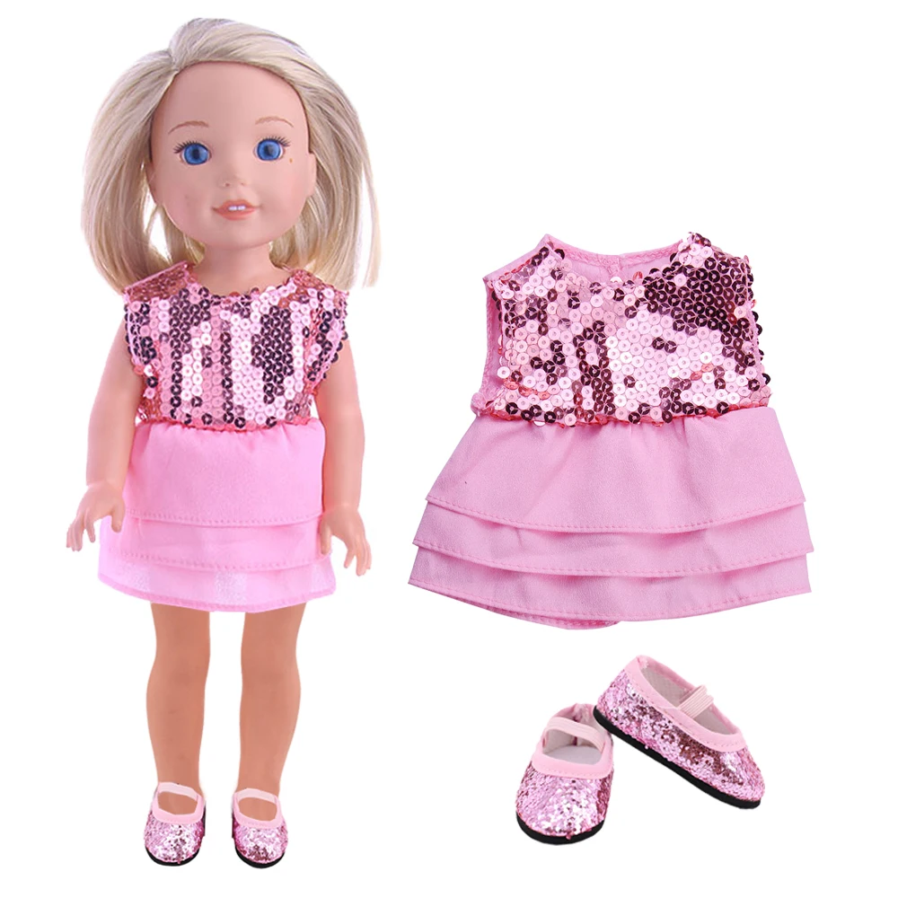 Doll Clothes 14.5-Inch Doll Clothes Casual Daily Clothes for 32-34Cm Paola Reina Doll Accessories Girl's Toy Gifts Doll Shoes 1 Set barbie doll clothes doll clothes doll clothes accessories doll shoes doll accessories