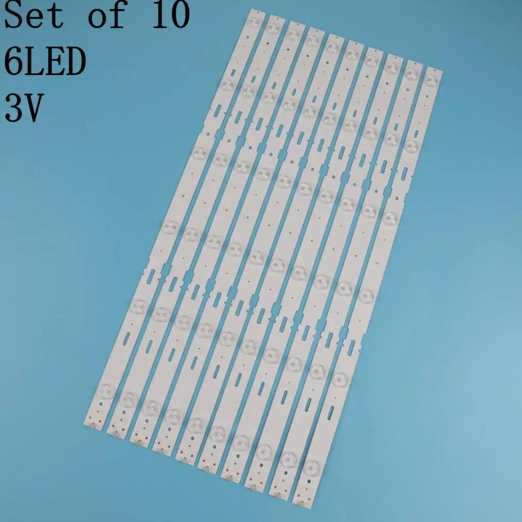 100% New 10pcs/Kit LED strips for GRUNDIG 48 TV 48VLE5421 48VLE5421BG LSC480HN03 SAMSUNG 2013ARC48 3228N1 6 REV1.0 131209