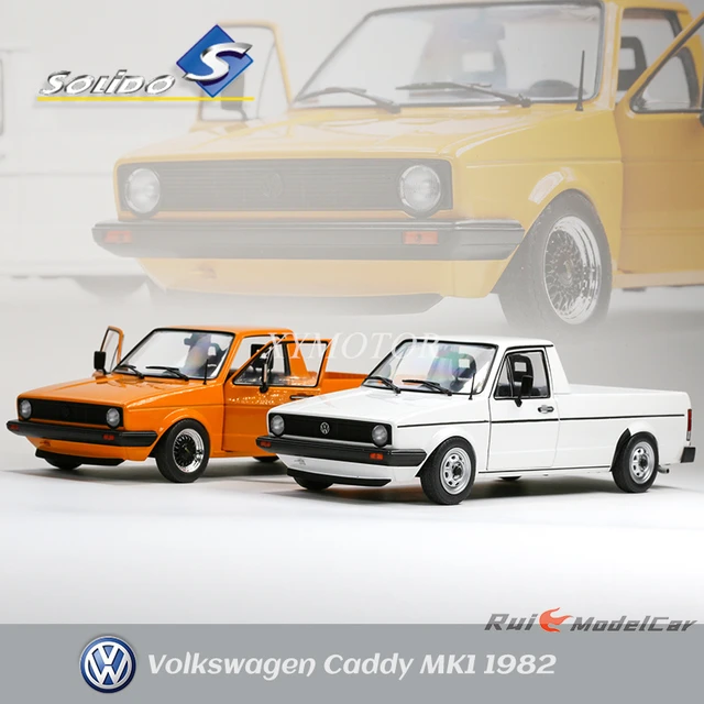Solido 1:18 For Volkswagen Pickup Caddy MK1 Metal Diecast Model Car  Orange/Red/White Toys Hobby Gifts Collection Ornaments - AliExpress