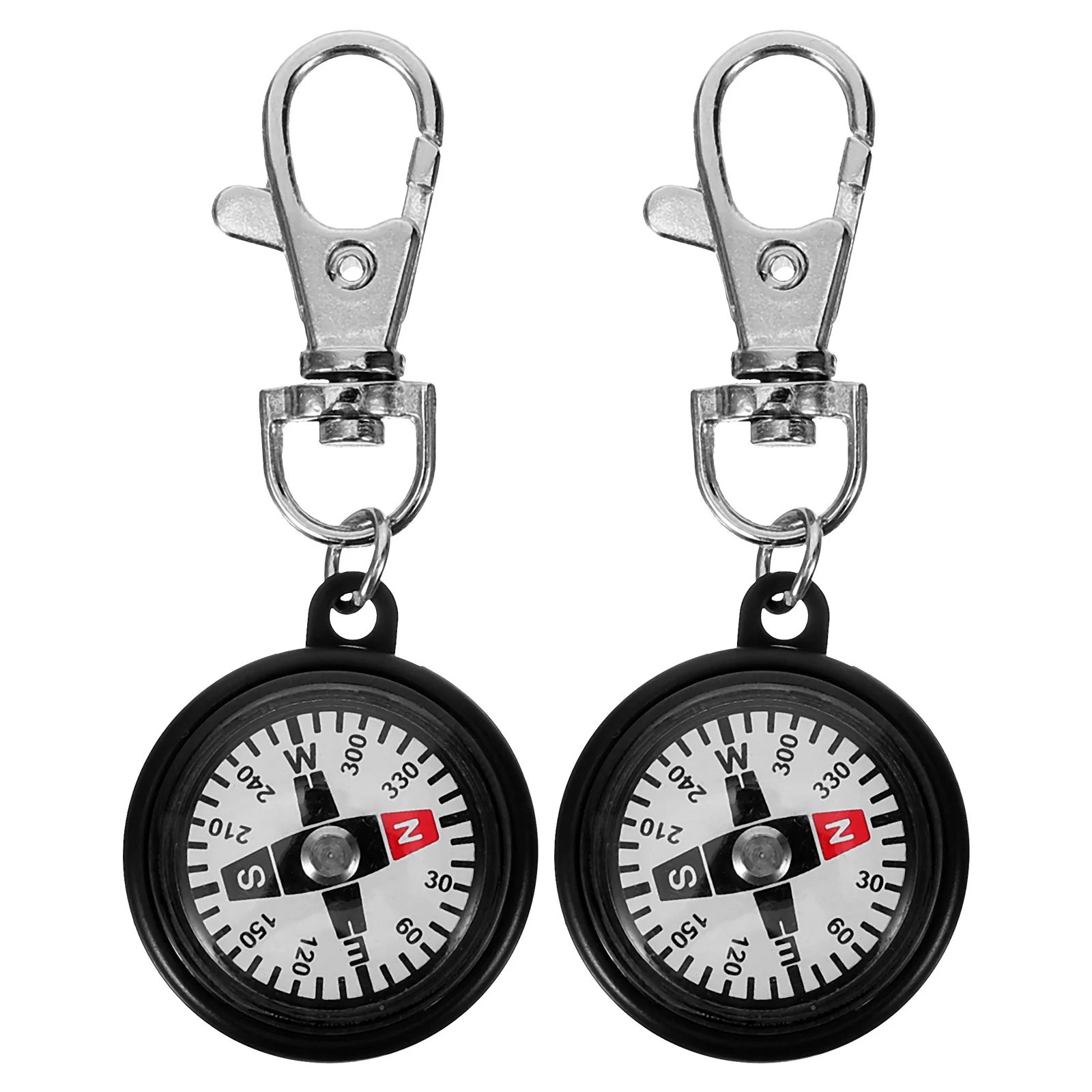 

Compass Keychain Creative Hiking Camping Supply Pocket Mini Outdoor Large Survival Small Ring