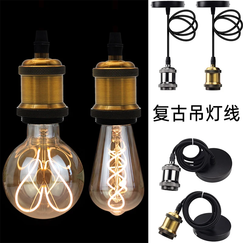 Description Picture 3 of itemDIY Metal Ceiling Rose For Pendant Lighting Fixture D100 Vintage Ceiling Canopy Plate For Chandelier