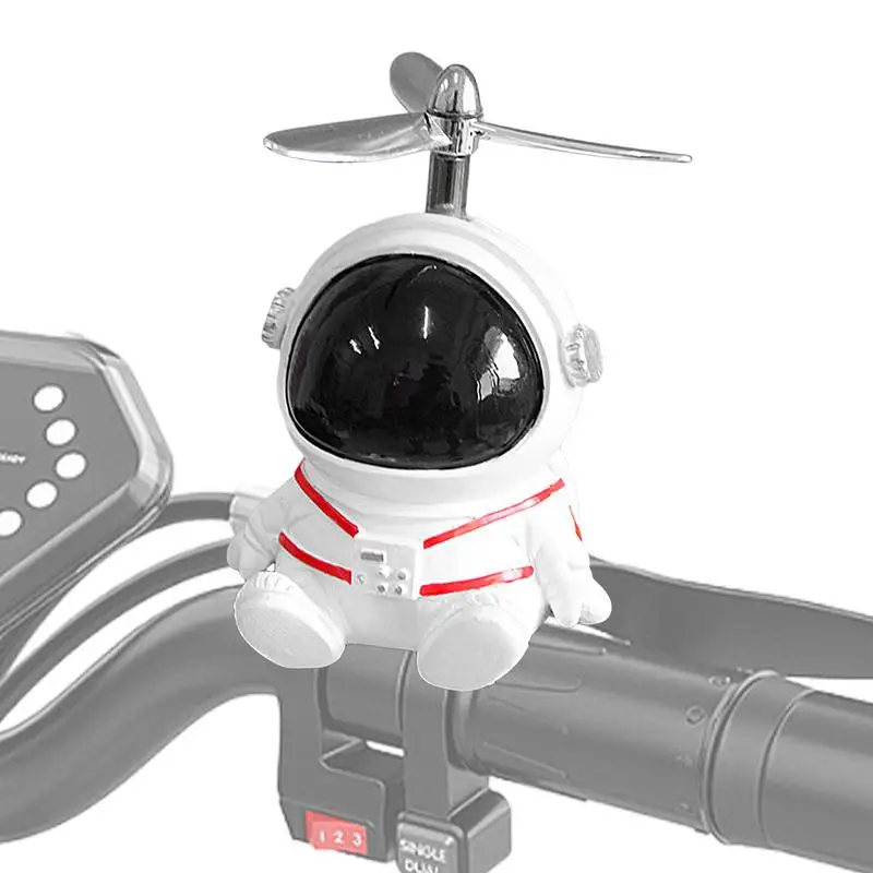 

Cute Astronaut Scooter Handlebar Decoration Electric Scooter Handlebar Decor Automobile Appearance Decoration Accessory