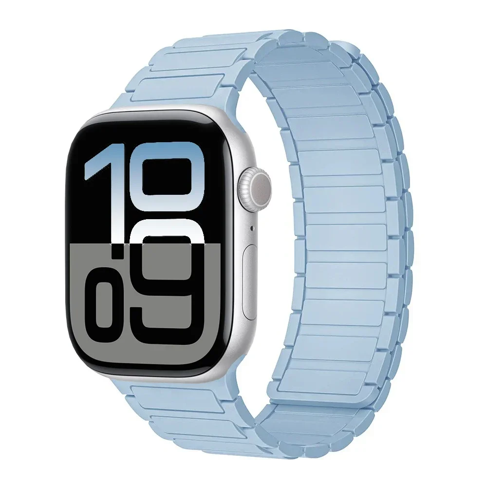 Magnetic Silicone Strap for Apple Watch - Premium Replacement Band