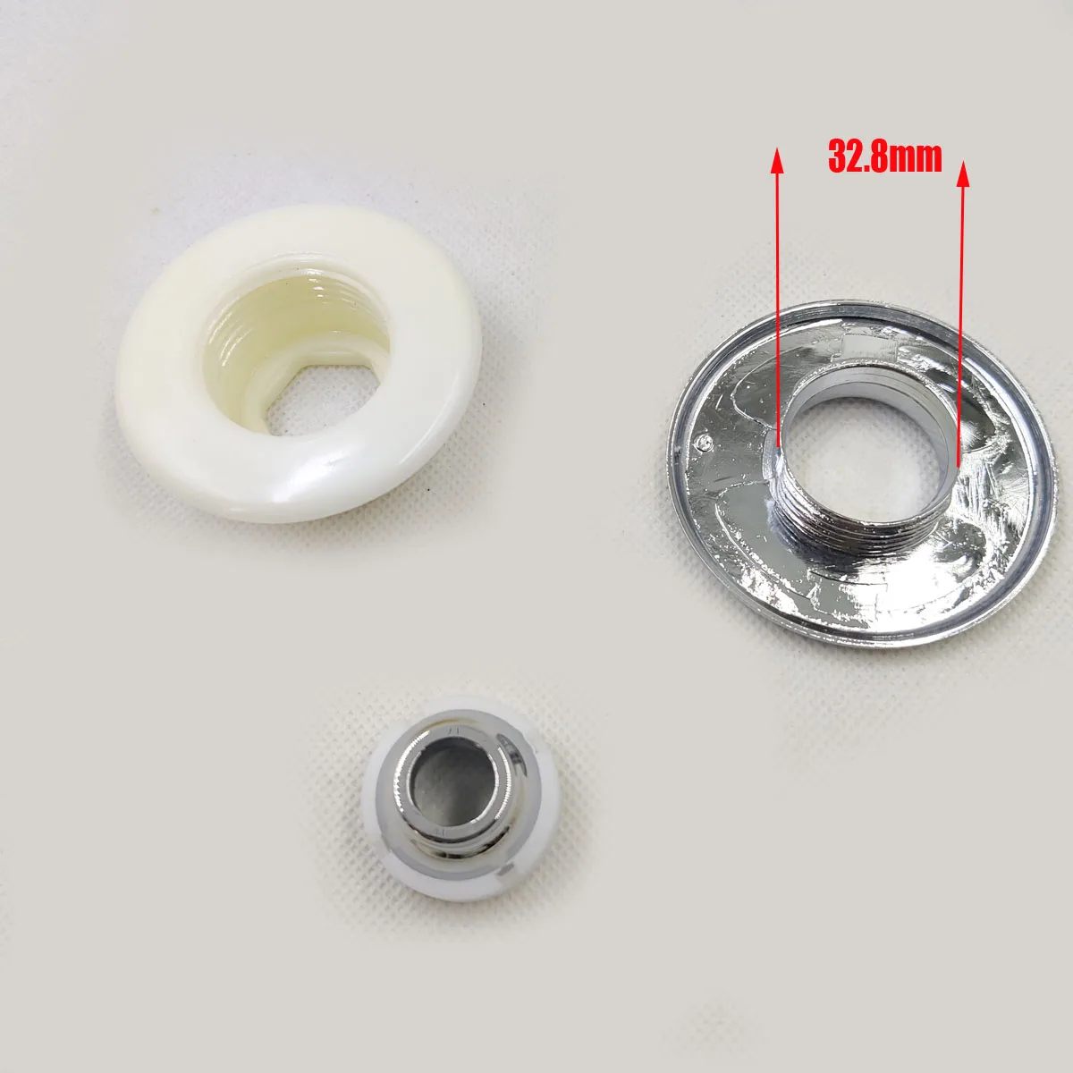 Spa Nozzle bathroom hardware accessories bathroom hardware set chrome plated plastic surface replacement nozzle for spa massage bathtub used with PVC base