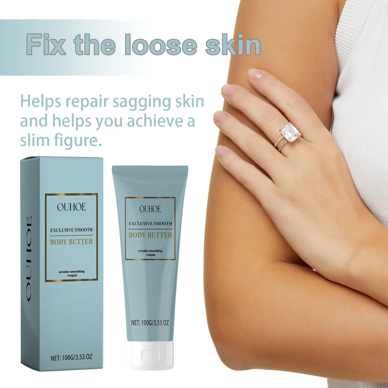 Skin Firming Butter Anti Cellulite Body Sculpting Firming Tightening Anti-Chapping Brighten Moisturizing Nourish Hydration Cream 4