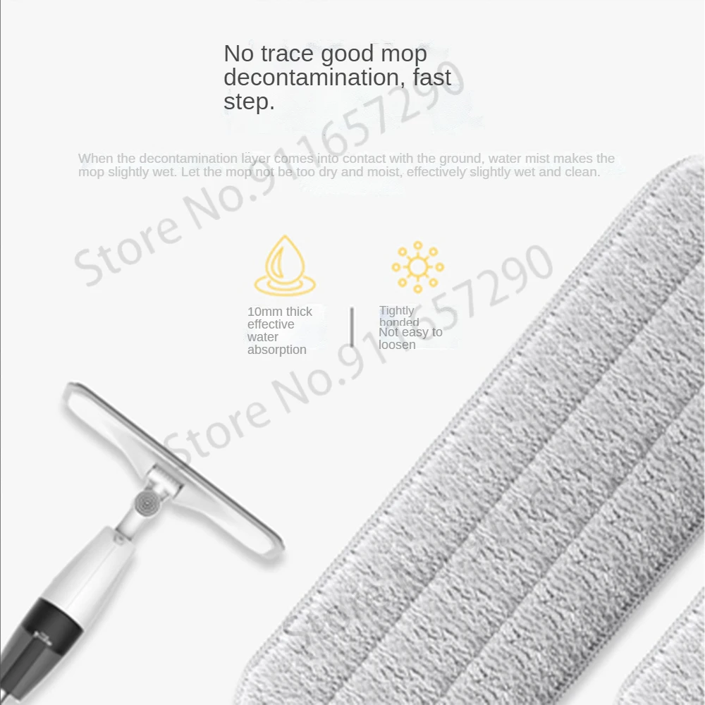 Deerma TB500 TB800 걸레 꽃 가지 걸레 360 회전 청소용 천을 탄소 섬유 천으로 Accessroies