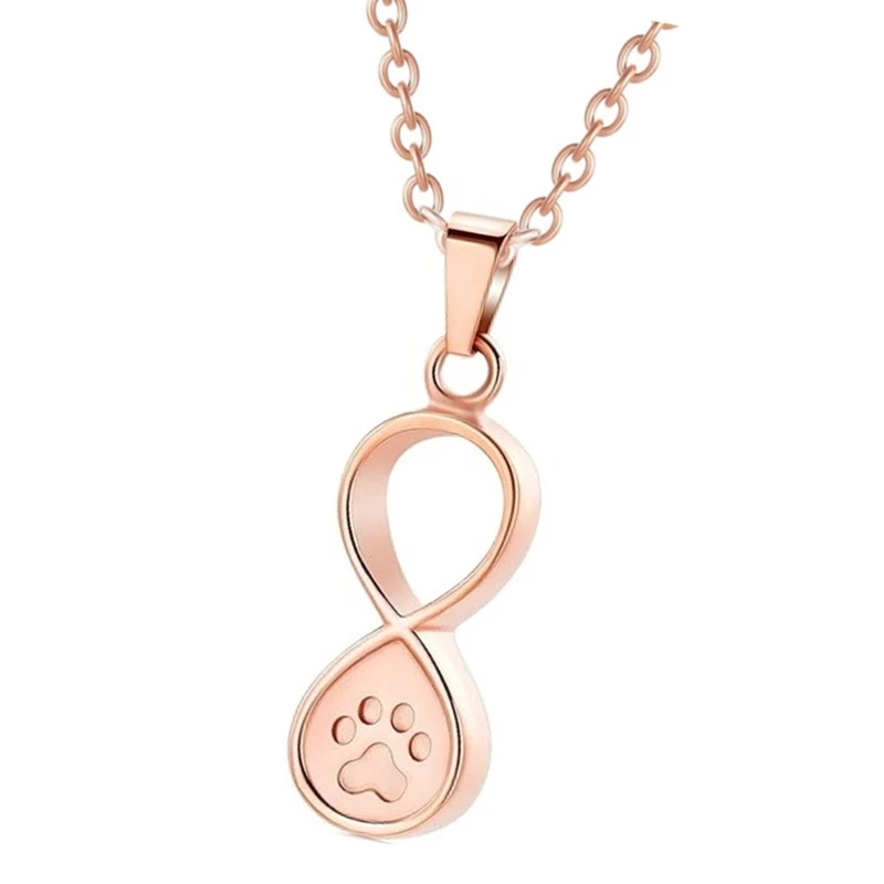 Pet Ashes Necklace Locket Necklace for Animal Pet Mom Locket for Ashes/Hair