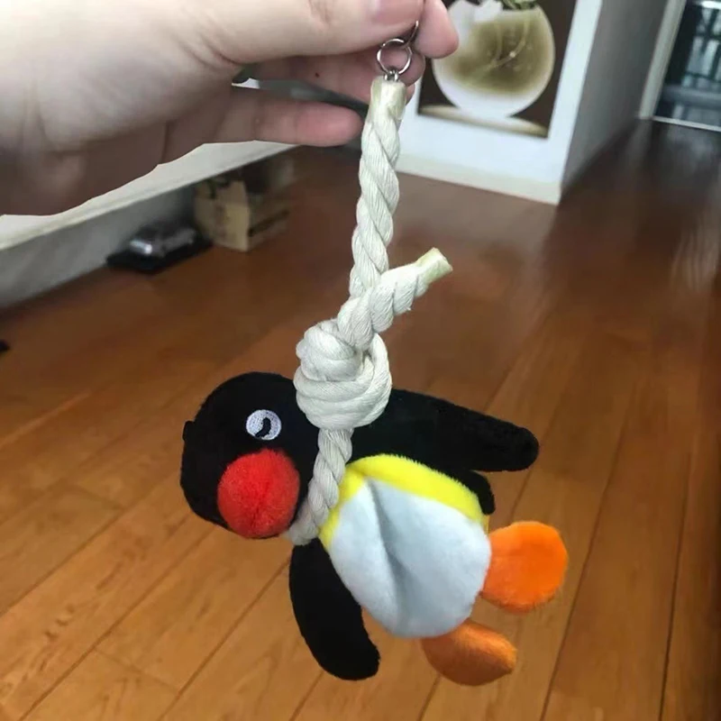 Lovely Penguin Plush Keychain Cute Penguin Doll Pendant Creative Animal Doll Keychain Exquisite Backpack Decoration Gifts 3