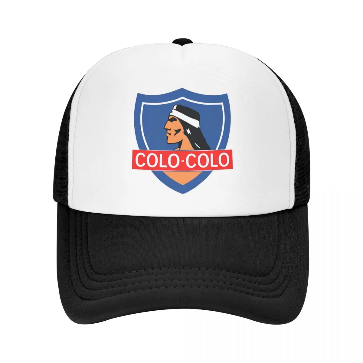 

Бейсболка с логотипом Colo-Colo для мужчин и женщин, винтажная шляпа от солнца, рыболовная Кепка, дышащая бейсболка из полиэстера и сетки, лето