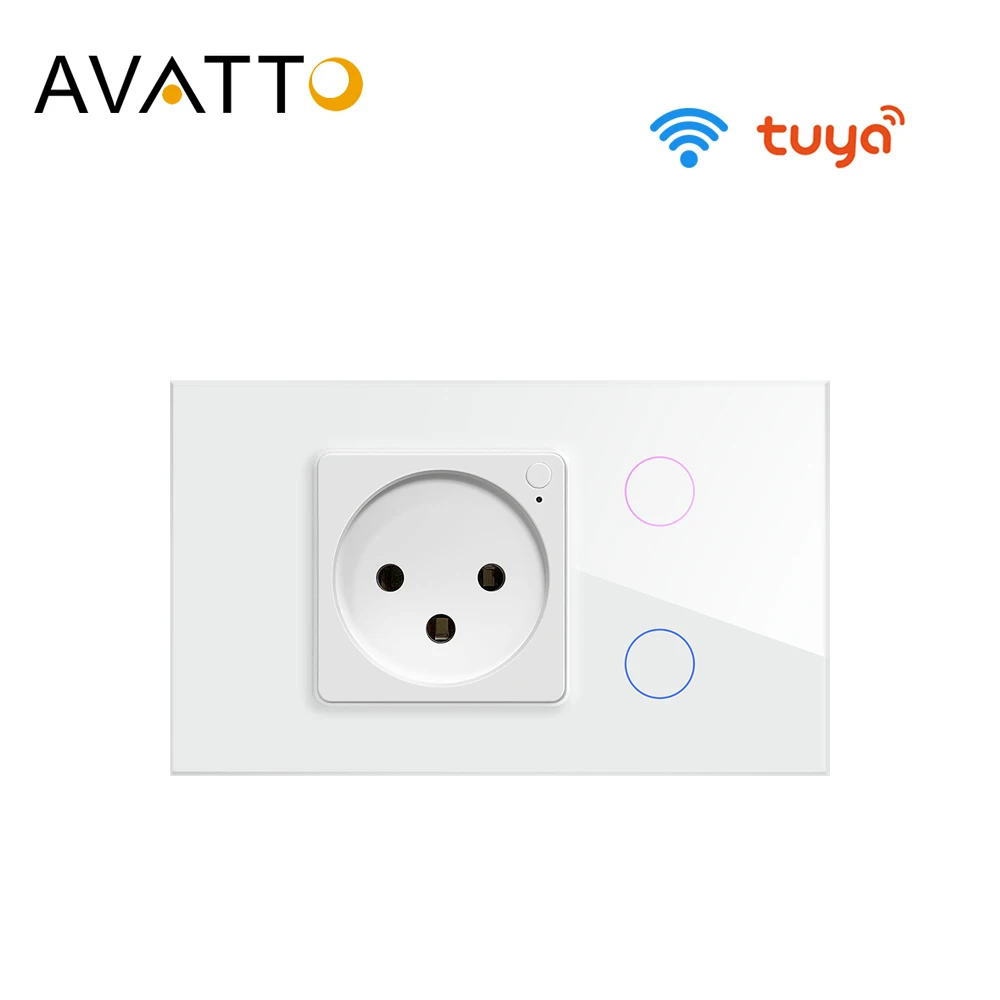 https://ae01.alicdn.com/kf/Sbd25e5babee14ca6a80ae6b8e2ac7cf8q/AVATTO-Tuya-Israel-WiFi-Wall-Switch-with-Socket-Touch-Sensor-interruptor-1-2gang-Smart-Light-Switch.jpg