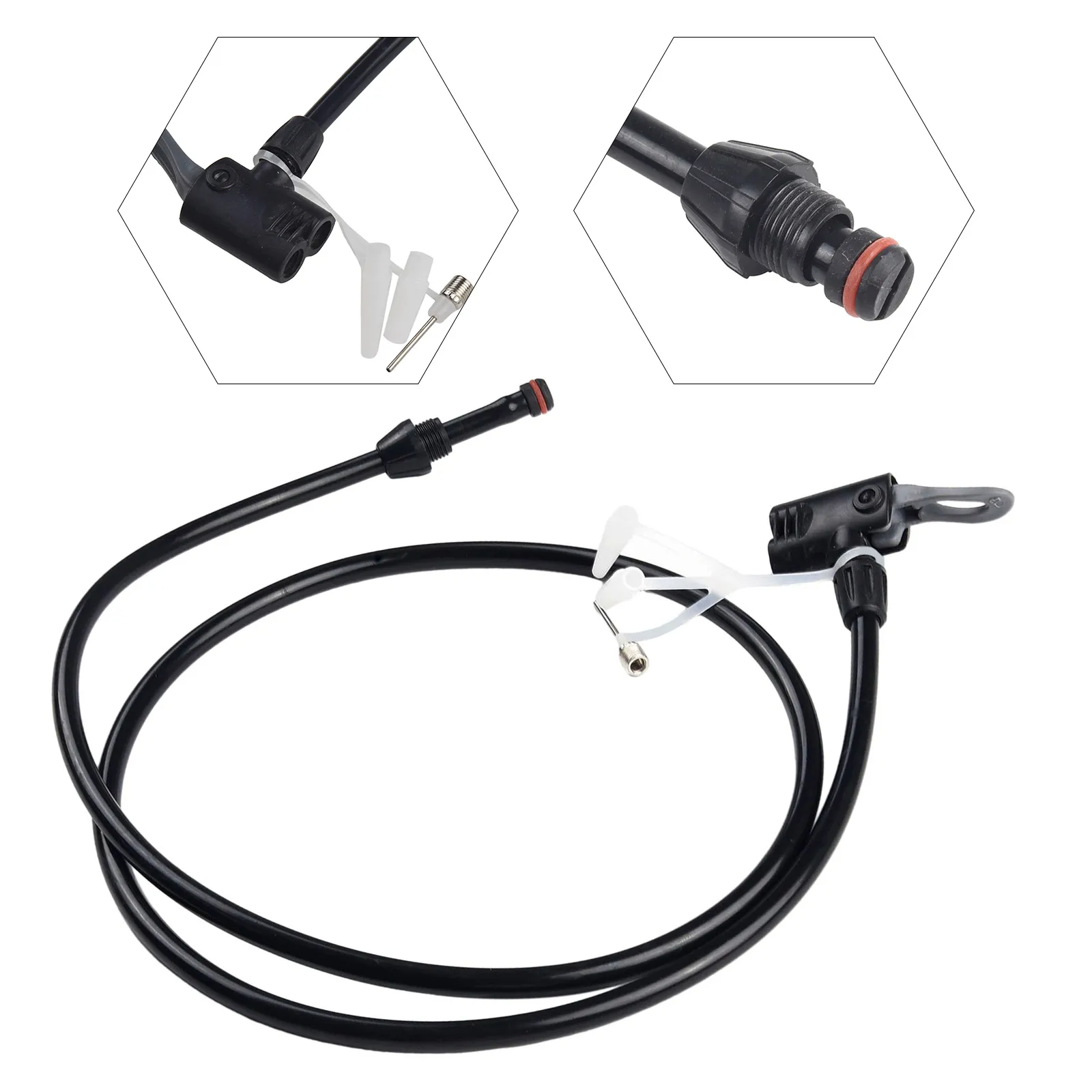 

Air Pump Connector Accessories, 125cm Length, Bold and Lengthened Trachea, Suitable for Most Pumps, Heat Resistant and Flexible