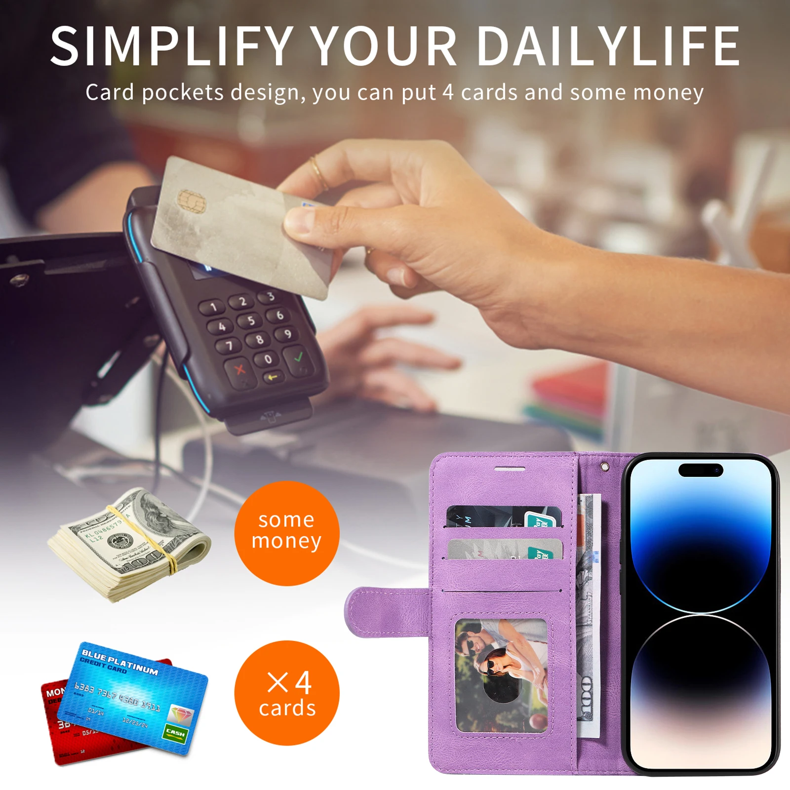 Universal Stylish Wallet Case