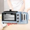 Household Frying Pan Electric Oven Tea Boiling Device 3 In 1 Multifunctional Breakfast Making Machine 1