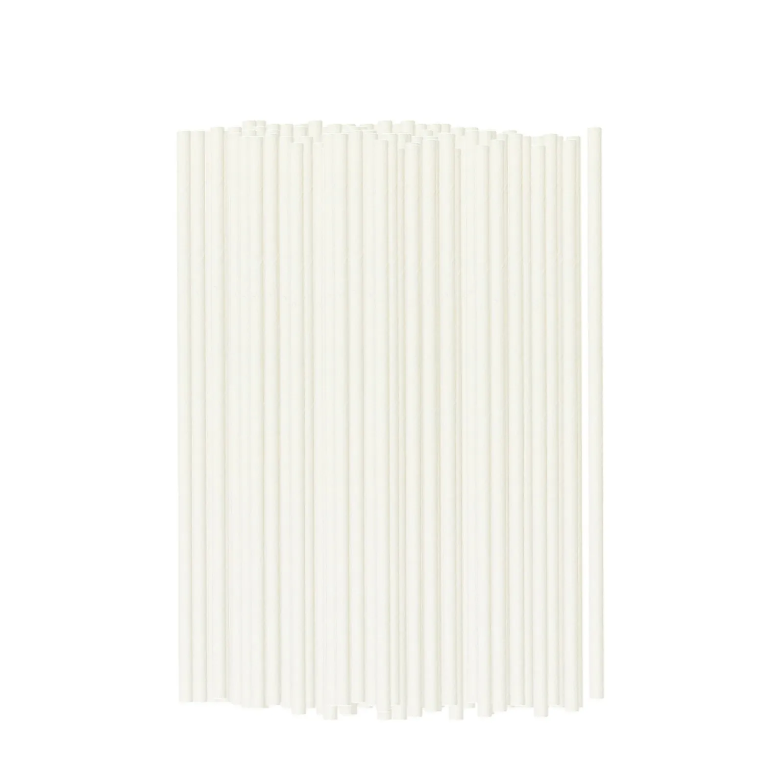 100pcs Disposable Stripes Straws Paper Drinking Straws Biodegradable Colorful Striped Straw Kids Birthday Party Decoration