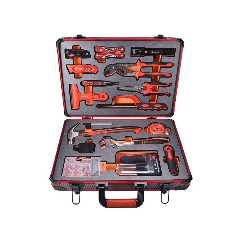 

MAXPOWER 77 pcs Household Repair Screwdriver Set Complete Home Repairing Kit with Solid Toolbox for Men Women