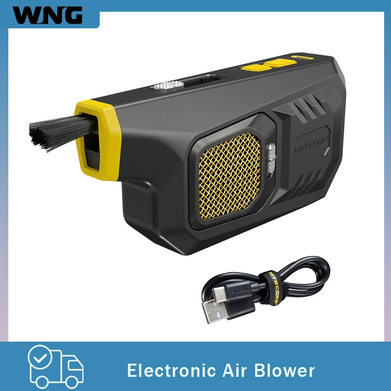 Nitecore BB21 전자 사진 공기 송풍기, 카메라 렌즈 청소 먼지 브러시