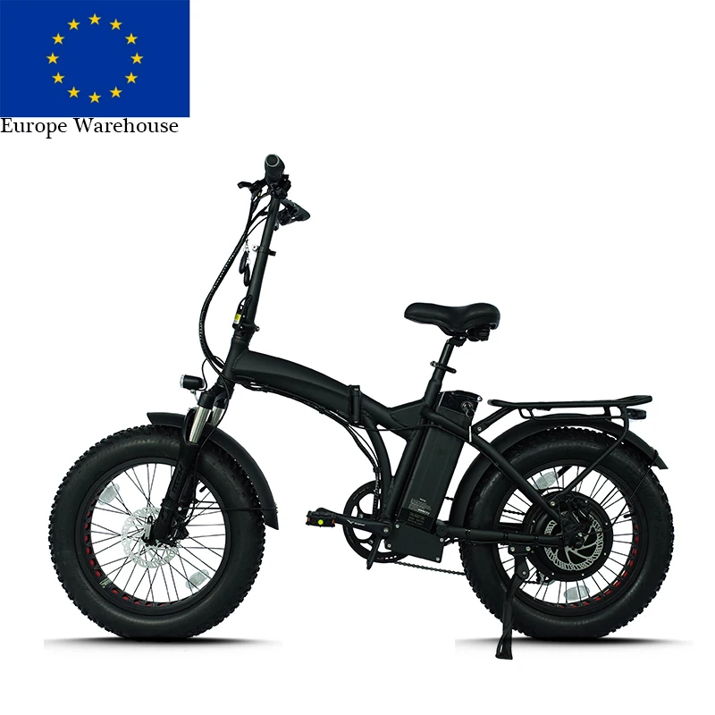 

Folding ebike 20 inch high power 1000w 48v fat tire electric bike eu warehouse