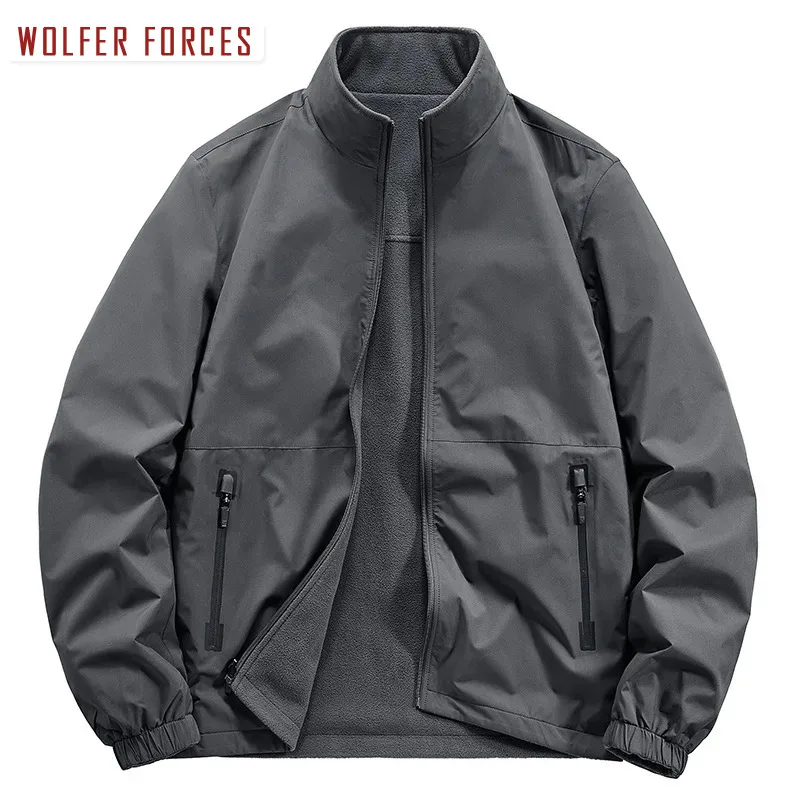 Bomber Jacket Men Nature Hike Army Spring Jacket Sportsfor Oversize Motorcycle Baseball Military Trekking Cold