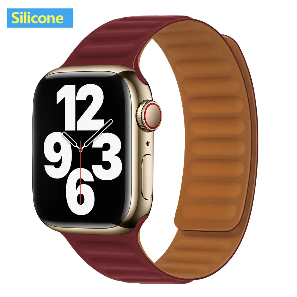 silicone wine red