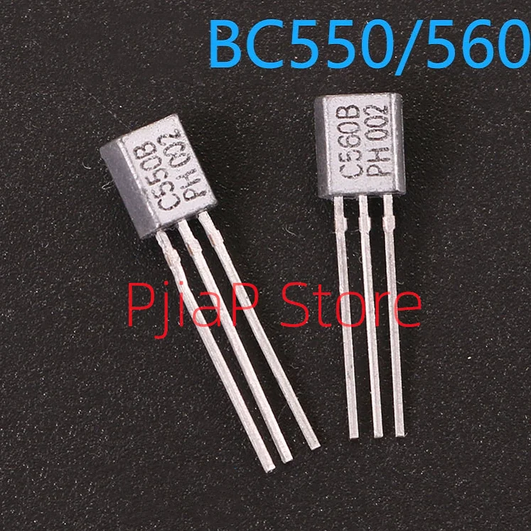 

10 пар 100% Новый оригинальный BC550B BC560B TO-92 Низкошумный аудио Триод