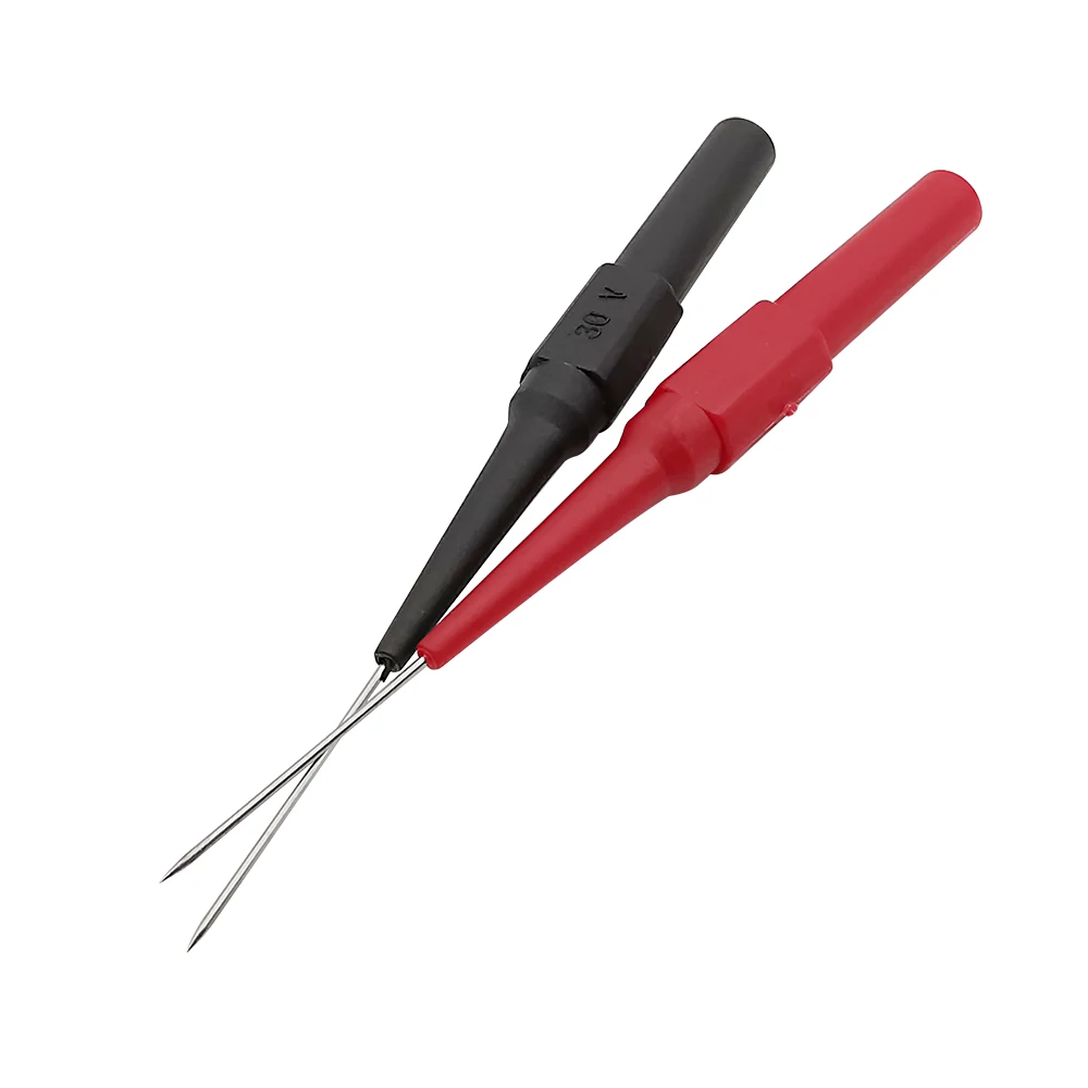 

Цифровой мультиметр тестовый зонд 30 в 1 а инструмент Часть прокола зонд тестирование нержавеющей шпильки ремонтный инструмент подходит для 4 мм банановый штекер