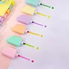 6 Pcs/Lot Cute Cartoon Highlighters School Office Stationery Students Drawing Supplies Kawaii Ice Cream Mini Paint Marker Pen 3
